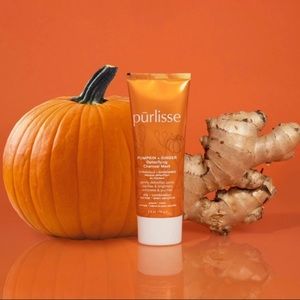 PURLISSE - Pumpkin + Ginger Detoxifying Charcoal Mask - 2.5oz / 70g - New In box